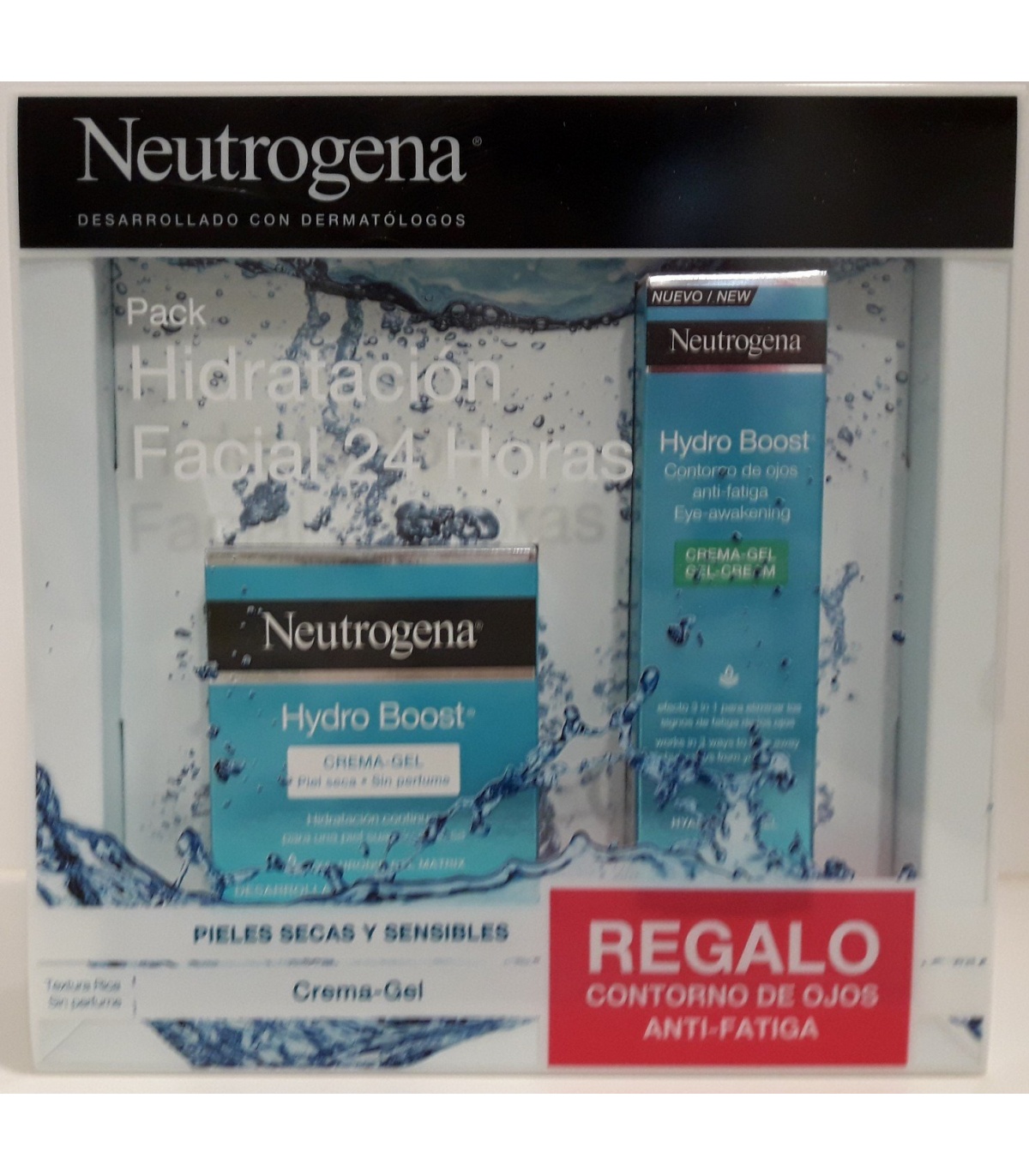 neutrogena pack hidratación